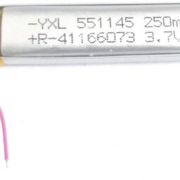 KP 551545 3.7v 250 mah Rechargeable Lithium Polymer  Pack  Battery