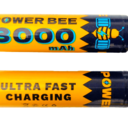 Flat : Power BEE Ultra Fast Charging ICR 18650 3.7V Rechargeable Li-ion BIS Approved Battery 3000 mAh (Pack of 2)