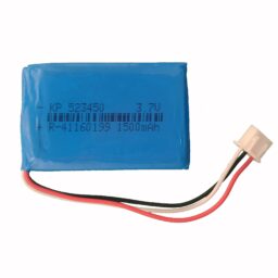 KP-523450 3.7v 1500mAh 3pin Wire Rechargeable Connector Battery (3 pin Connector Battery) 1500 mah