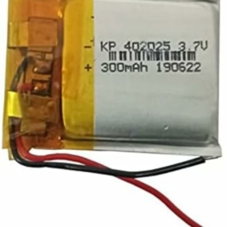 KP Original - 402025 3.7v 300mah LiPo Battery Lithium Polymer 300mah Rechargeable Battery for Speaker, RC,Toys, Robotics, Smart Watch (w26, w26+)