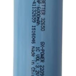 32650 LiFePO4 Battery Cell 1C Discharge Rate 3.2V 6000mAh for Solar Energy System Solar Light Battery