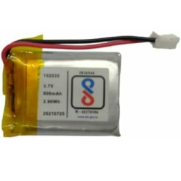 KP-102535 Li Po 3.7v 800mAh 2.96Wh Rechargeable Battery 800 mah Lithium Polymer LiPo Battert for Drone, Flying Quadcopeter, SYMA RC Drone