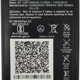 D10 Mobile Battery Compatible for Jio Phone Next Battery / LS2542QW 3.85V 3400Mah Rechargeable Battery