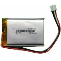 Brand: KP Original BatteryKP 523450 3.7v 1800mAh 3pin Wire Rechargeable Battery for RC Toys, Bluetooth, Drone, DIY, MP3,DVD 1800 mah