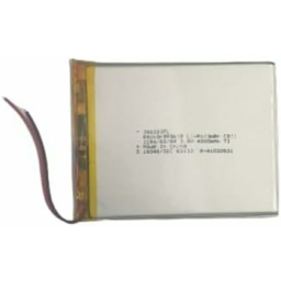 KP-366283PL 3.8v 4000mAh Rechargeable Li-PO Battery for DVD, Tablet, MP3 Player, 4000 mah