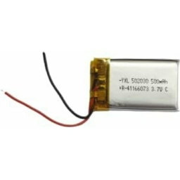 KP 502030 3.7v 500mAh Rechargeable Battery for Bluetooth Speaker, Small Drone, Toys, 500 mAh Battery