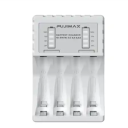 PUJIMAX LED Indicator Smart Battery Charger aa AAA Rechargeable Battery Charger 1.2v aa nimh nicd Battery Charger
