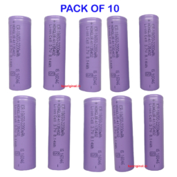 18650 Hongli 3.7volt 2200mAh Lithium Ion Rechargeable Battery 2200 mAh (Pack of 10)