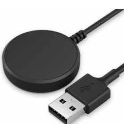 KP Original JW106 Charger Compatible with Samsung Galaxy Watch Active 2 Active 1 Galaxy Watch 3 SM-R500/SM-R830/SM-R820/SM-R840/SM-R850 - USB Charging Cable 3.3ft 100cm - Smartwatch Accessories, Black