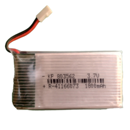 KP-853562 3.7v 1800mAh (Full Capacity) 1800 mAh Lithium Polymer Rechargeable Battery for Drone, FC Helicopter, DIY, Robotics