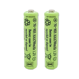 KP Original Ni-MH AAA 700mAh 1.2v Rechargeable Cell for Toys, Remote, DIY (Pack of 2) 700 mAh