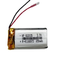 KP Original-822035 3.7V 650mAh Rechargeable Battery with Connector for Drone, Toys, Gaming, Robotics, Bluetooth Speaker, 650 Mah Battery