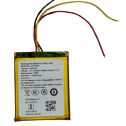 KP Original - 505060 3.7v 3000mAh 3 pin Wire Rechargeable Battery with Connector for Power Bank DVD, Tablet, MP3 Player, GPS, Instruments and DIY 3000 mah