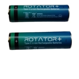 Kp Original Battery Rechargeable AA Batteries 1.5V 4200mWh USB Lithium ion Rechargeable AA Battery with USB Type C Charging Cable no Charger Required, Pack of 2