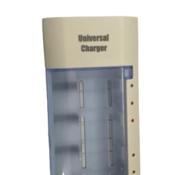 Universal Battery Charger for AA, AAA, C, D, 9V Ni-MH Ni-CD Rechargeable Batteries with Discharge Function