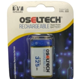 OSELTECH 9V Ni-Mh 325mAh Rechargeable Battery - OSL 222 9 Volt