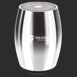 MS Star Ultra Mini Wireless Bluetooth Speaker, Heavy Metal Electroplating, Round Shape, Power Button Control, Long Battery Life, Quick Charging, Multicolor
