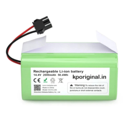 14.4V Battery for Robotic Vacuum Cleaner Robovac, Deebot N97 DN62, Conga 1090 Exc 990, Milagrow Redhawk Floor Cleaner Eufy robovac (2600 mah)