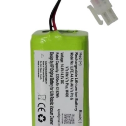 KP Original 14.6V 16.8V 14.4V Li-ion Battery Compatible with Robotic Vacuum Cleaner for ILIFE A4 A4s A6 V7s Pro & V7s Ilife V7s Plus, W400 (3200 mah)