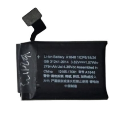 KP Original New Replacement Battery A1848 Compatible Watch Series 3 38mm GPS + Cellular Version MQJU2LL/A MQKW2LL/A, MQKV2LL/A, MR2W2LL/A