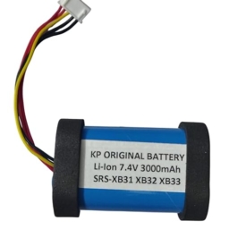 KP Original 7.4V Lithium Ion Rechargeable Battery Compatible for Bluetooth Speaker Srs-Xb30, Xb31, XB32, Xb33 (3000 Mah)