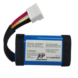 KP Original 6PIN Speaker Replacement Battery Compatible for JBL Charge 5 (Part No- GSP-1S3P-CH40) 3.6V 7500mAh 27WH