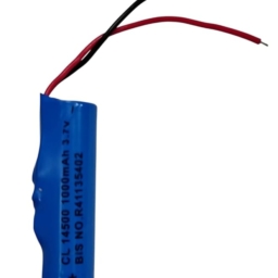 KP Original 14500 3.7v 1000mAh Rechargeable Battery (Without Connector) for Bluetooth, Speaker, Headset, Robotics,DIY Projects 1000 mah