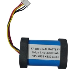 KP Original 7.4V Lithium Ion Rechargeable Battery Compatible for Bluetooth Speaker Srs-XE300, Xb31, XB32, Xb33, ST06, RSXB31/LI (3000 Mah)